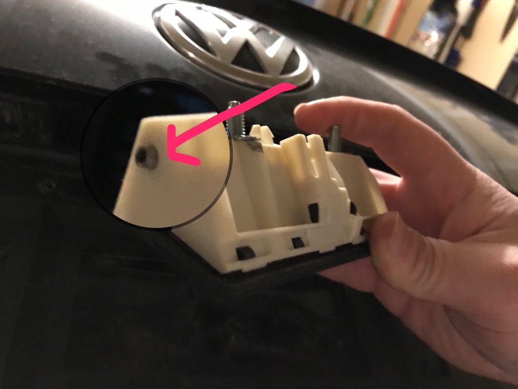 Rear view camera adapter for aftermarket radios install location? | VW ...