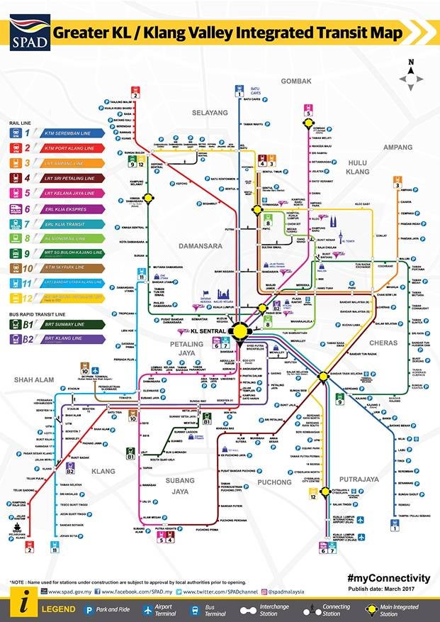 Klang Valley Integrated Transit Maps | Page 13 | SkyscraperCity Forum