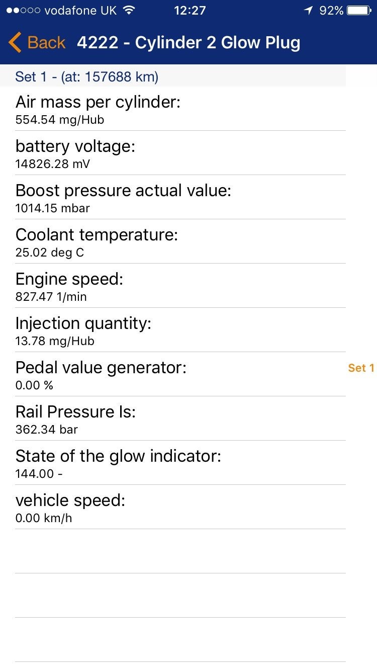 Glow plug fault help Baby BMW Forum