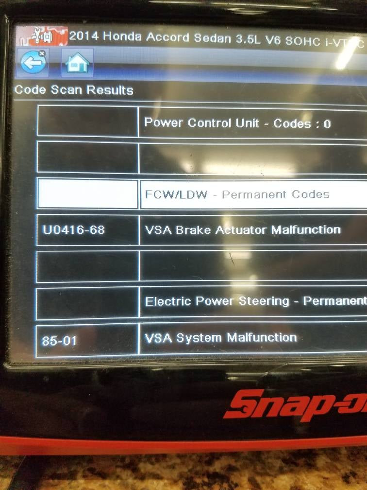 FCW System failure message Page 6 Drive Accord Honda Forums