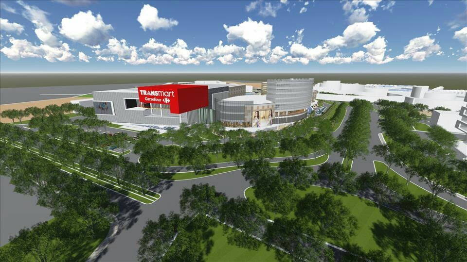 KUBU RAYA | Transmart & Gaia Mall Bumi Raya City | SkyscraperCity Forum