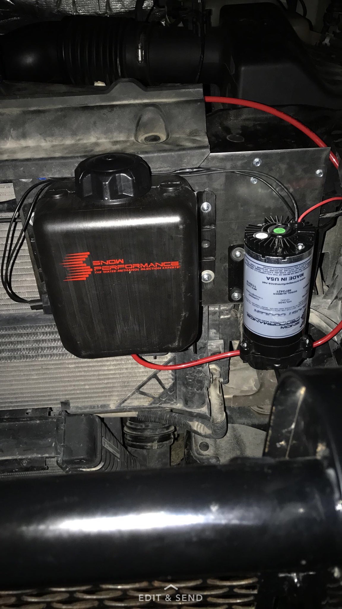 Water/Meth Tank & Pump Front Mount | F150 Ecoboost Forum