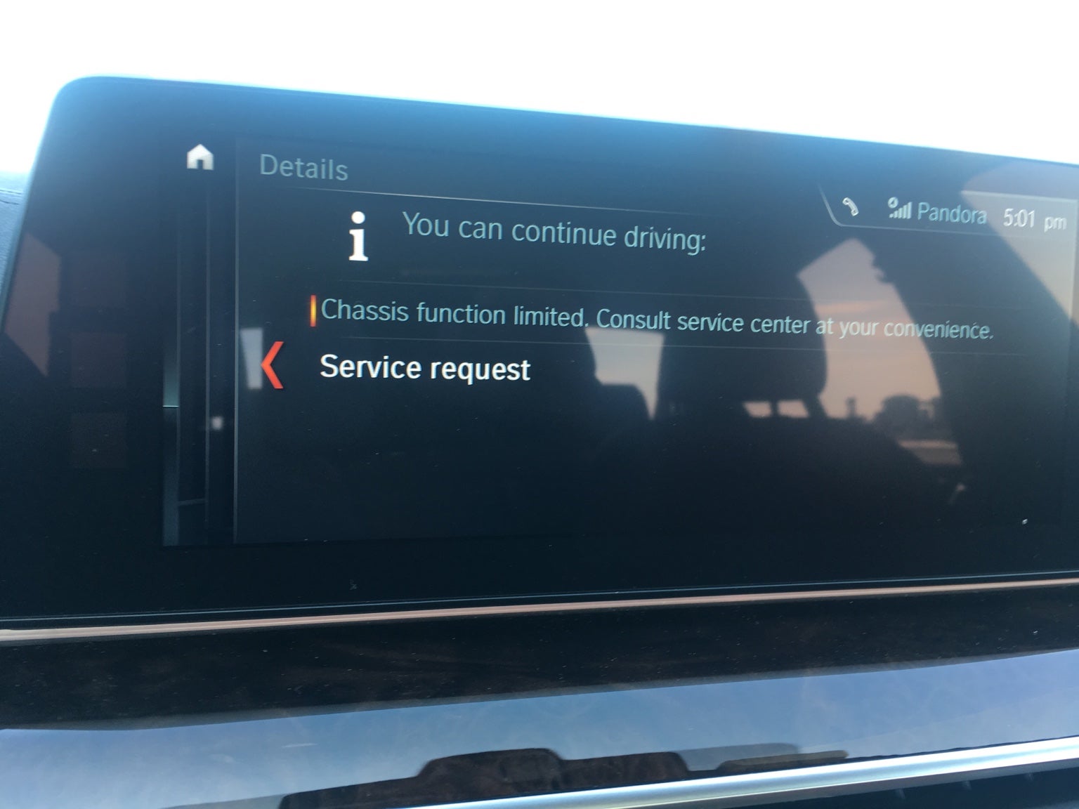 Chassis function limited | BimmerFest BMW Forum