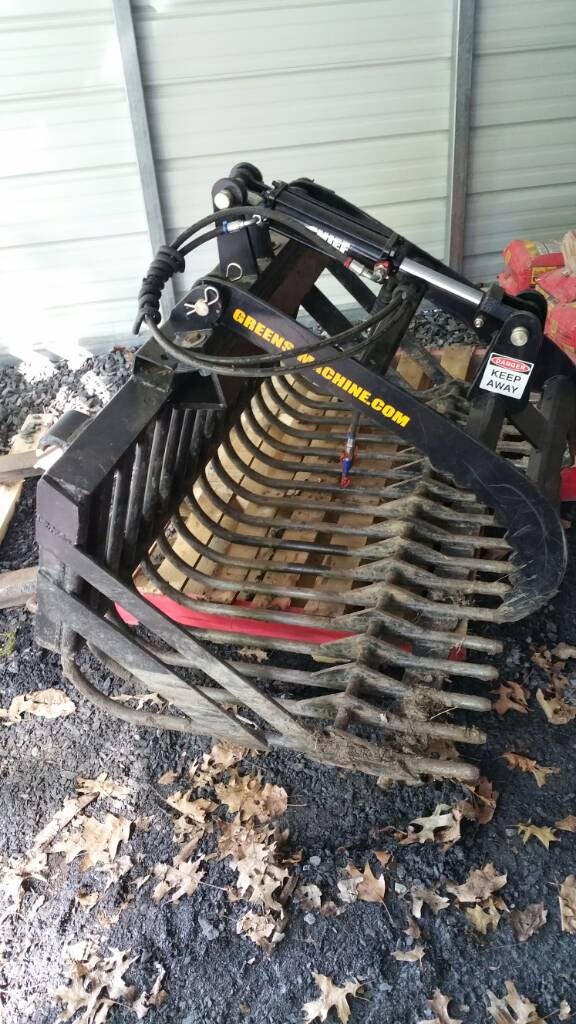 My homemade Rock bucket for my 1025R Green Tractor Talk