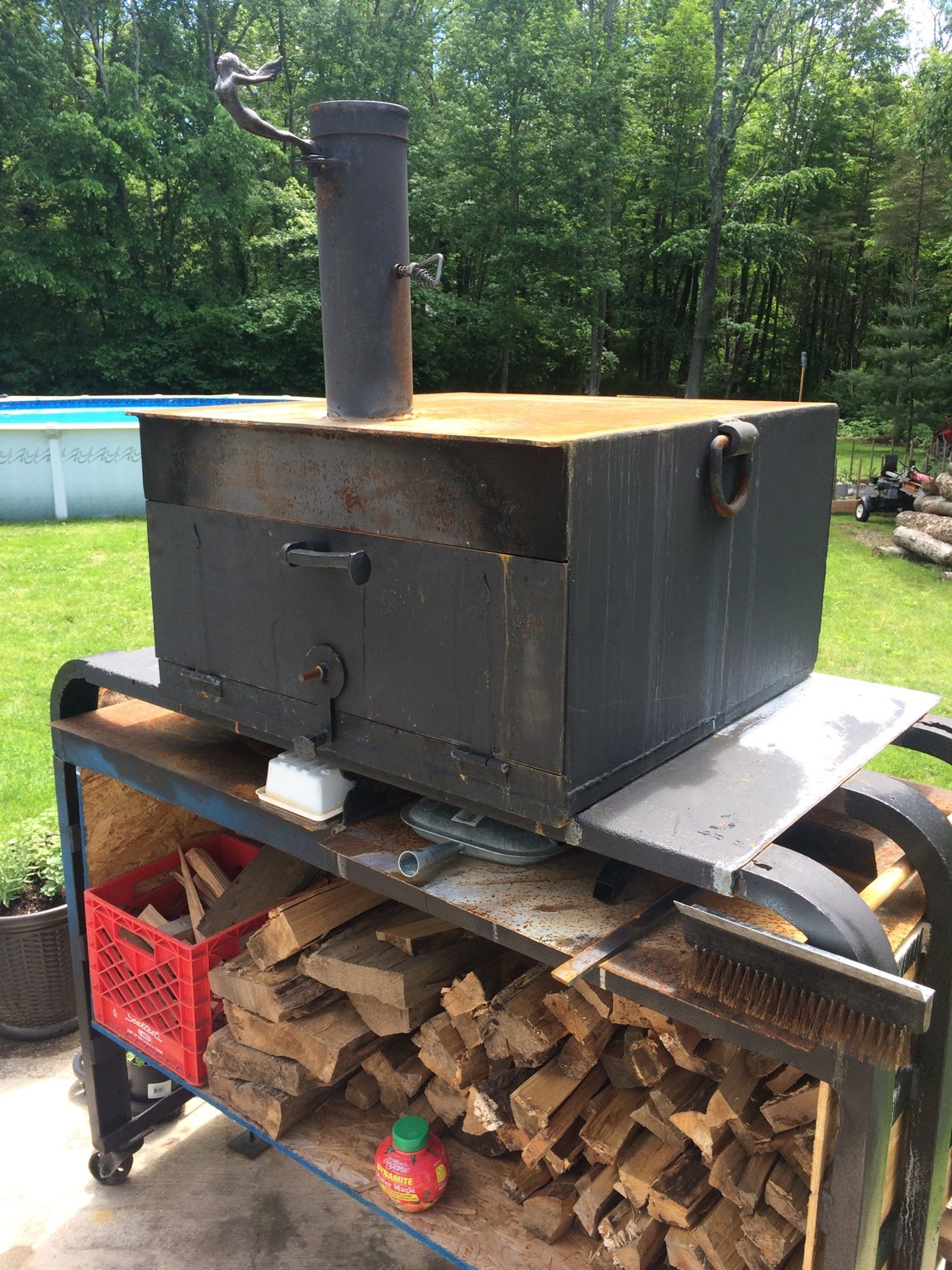 Smoker firebox size?