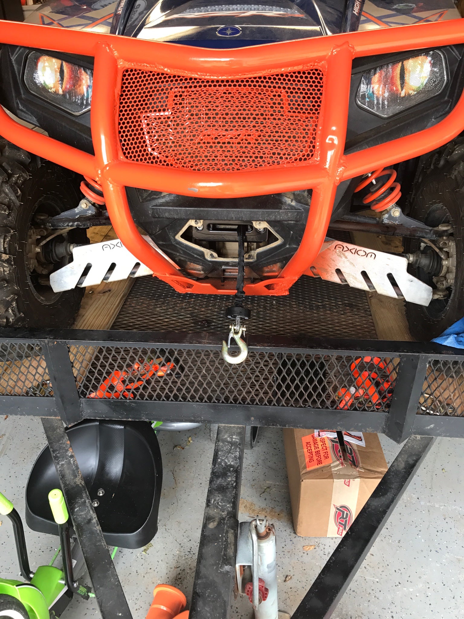 SuperATV 4500 Winch Install Polaris RZR Forum RZR