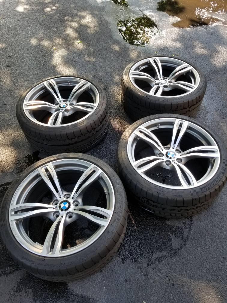 FOR SALE: 343m (M5) Wheels/Tires for F10 - CLEAN! ($2,150) | BMW Forum ...