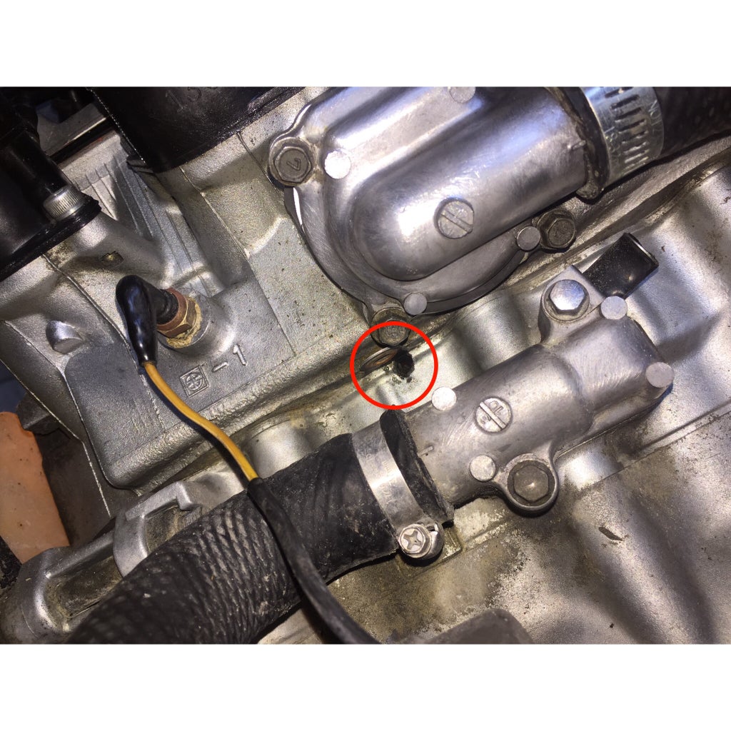 Coolant leak 1995 zx6r project. With pics! Kawasaki Ninja ZX6R Forum