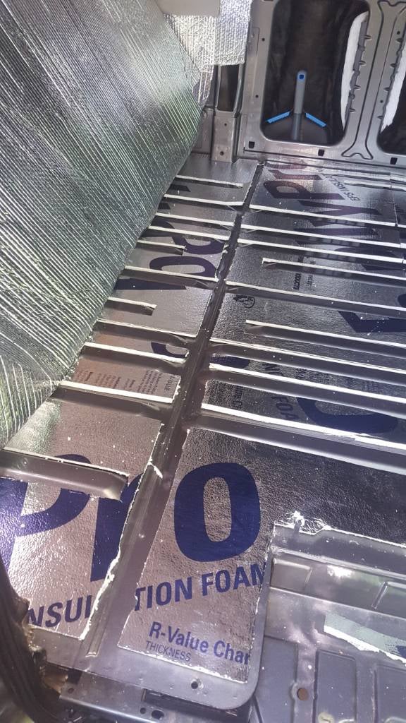 Running wire under subfloor? Ford Transit USA Forum