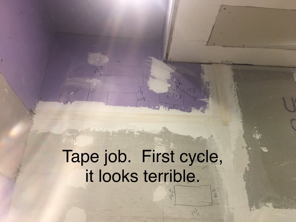 Taping cement board / drywall seams DIY Home Improvement Forum