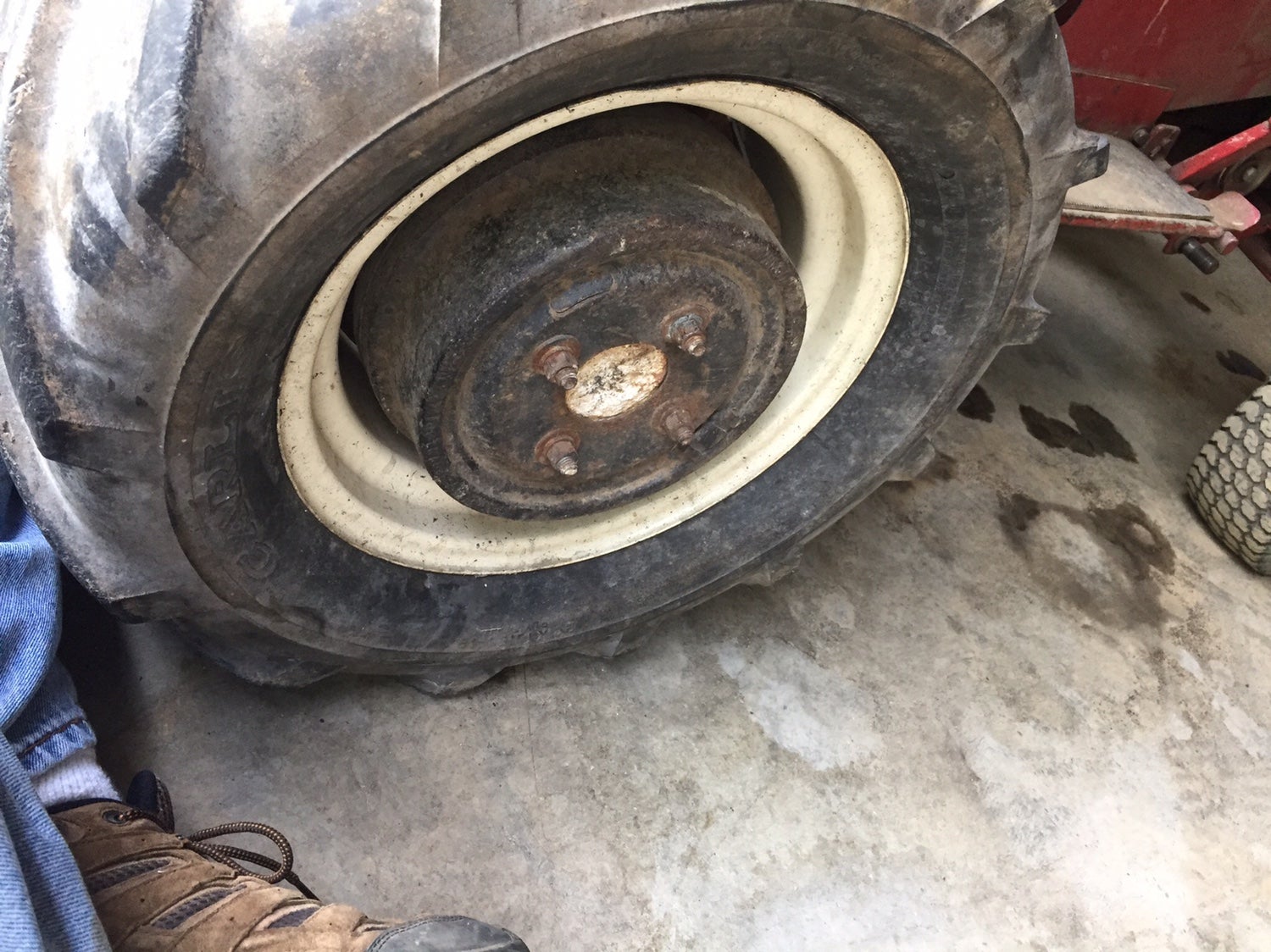 Homemade Garden Tractor Wheel Weights Fasci Garden