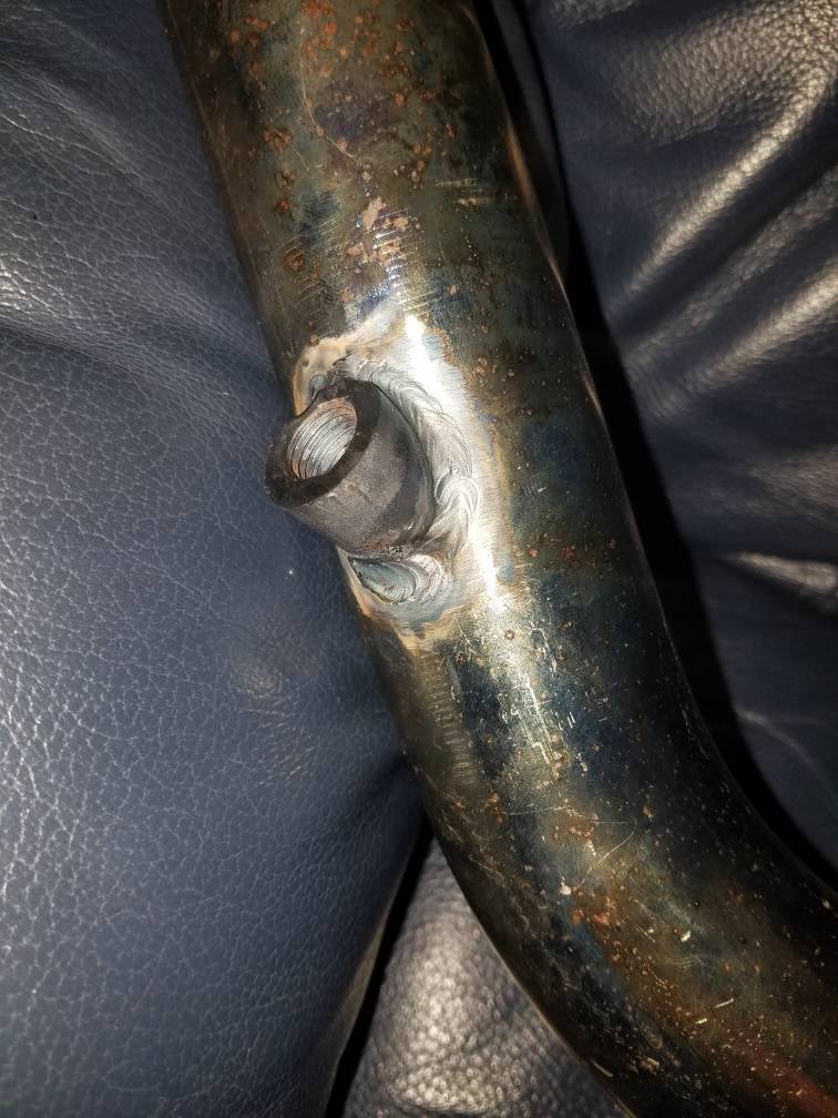 O2 bung placement Harley Davidson Forums