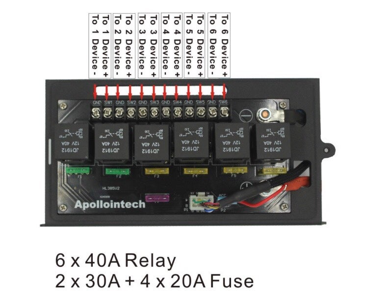 Apollointech Switch Panel & Relay Box Review with pics(sPOD knockoff ...