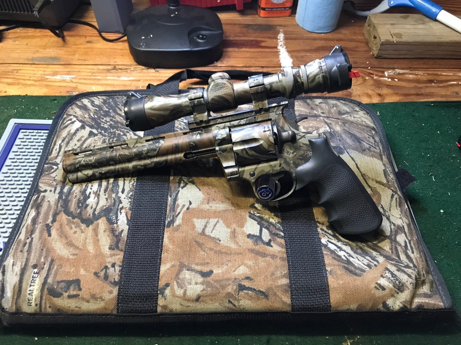Why buy a blued colt python if the bluing wears off? > General ...