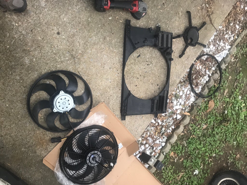 Radiator cooling fan fun time... | Jeep Enthusiast Forums