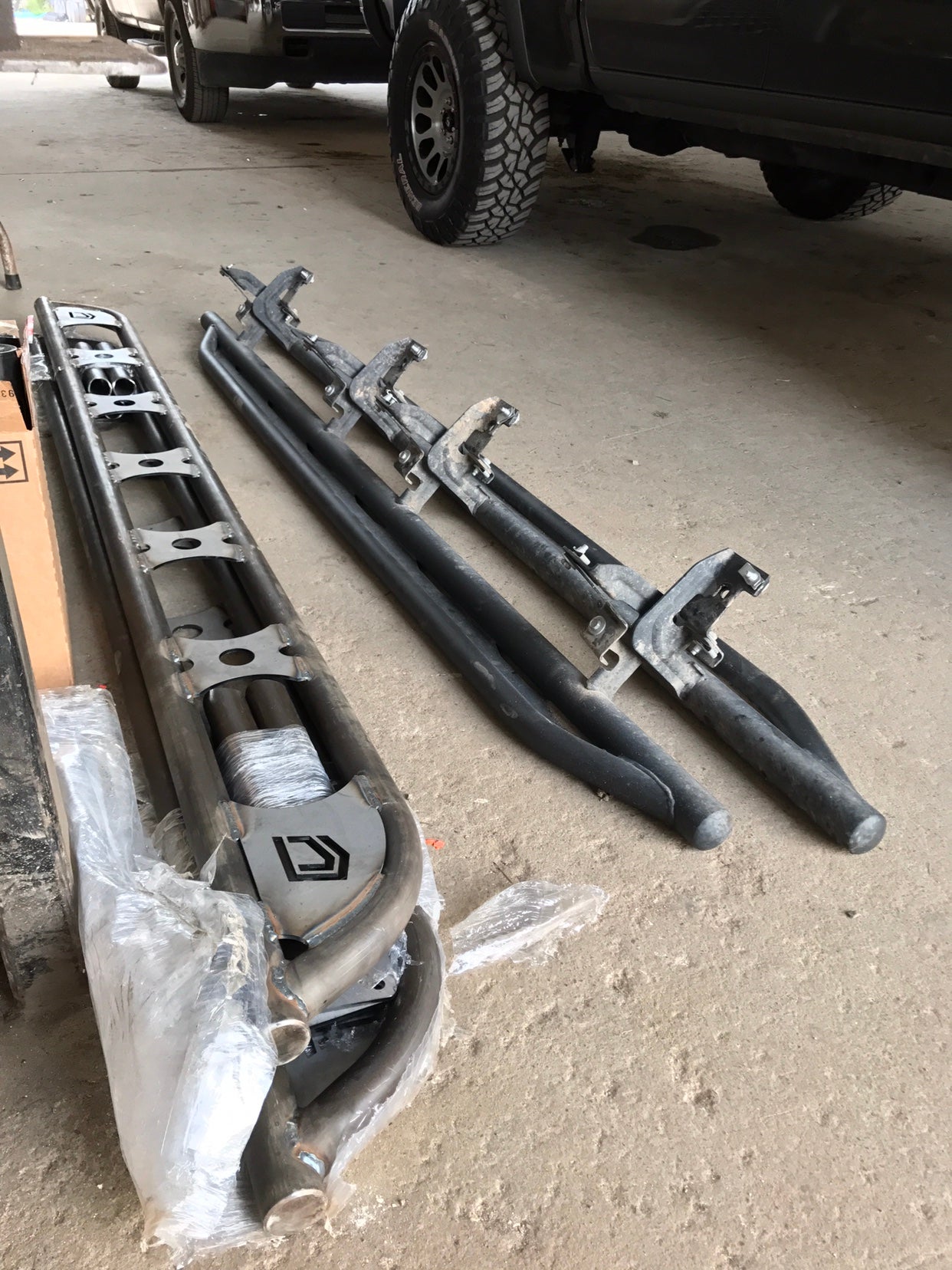 ZR2 oem rock sliders need gone! Chevy Colorado & GMC Canyon