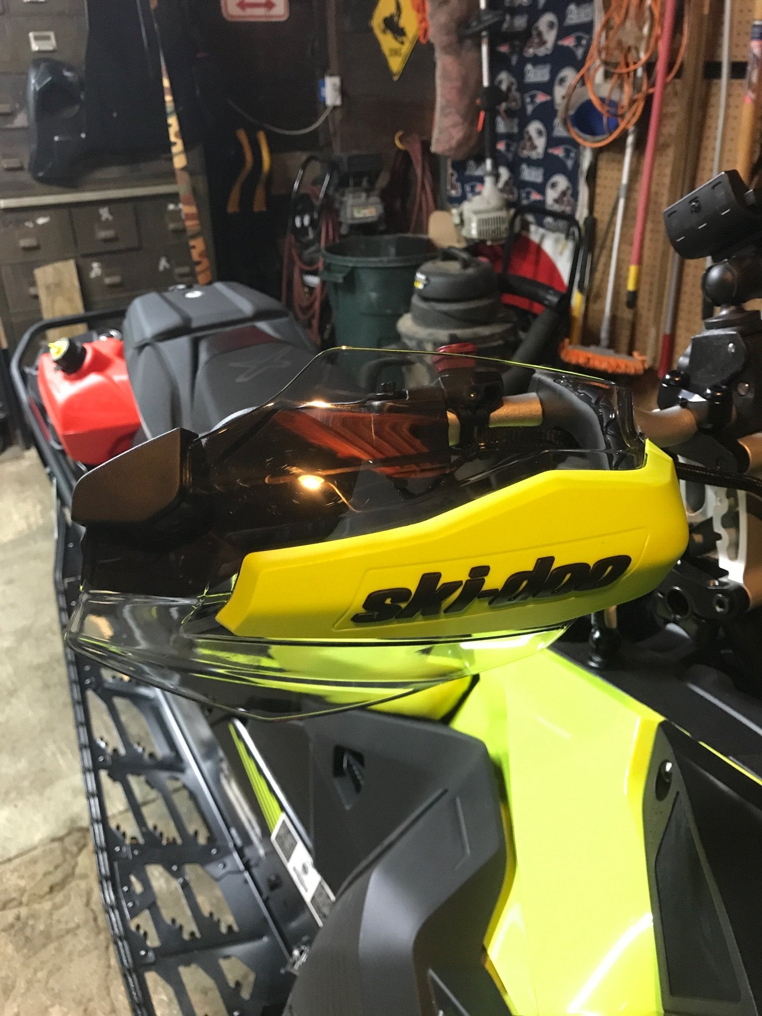 Pictures of the handguard mirrors SkiDoo Snowmobiles Forum