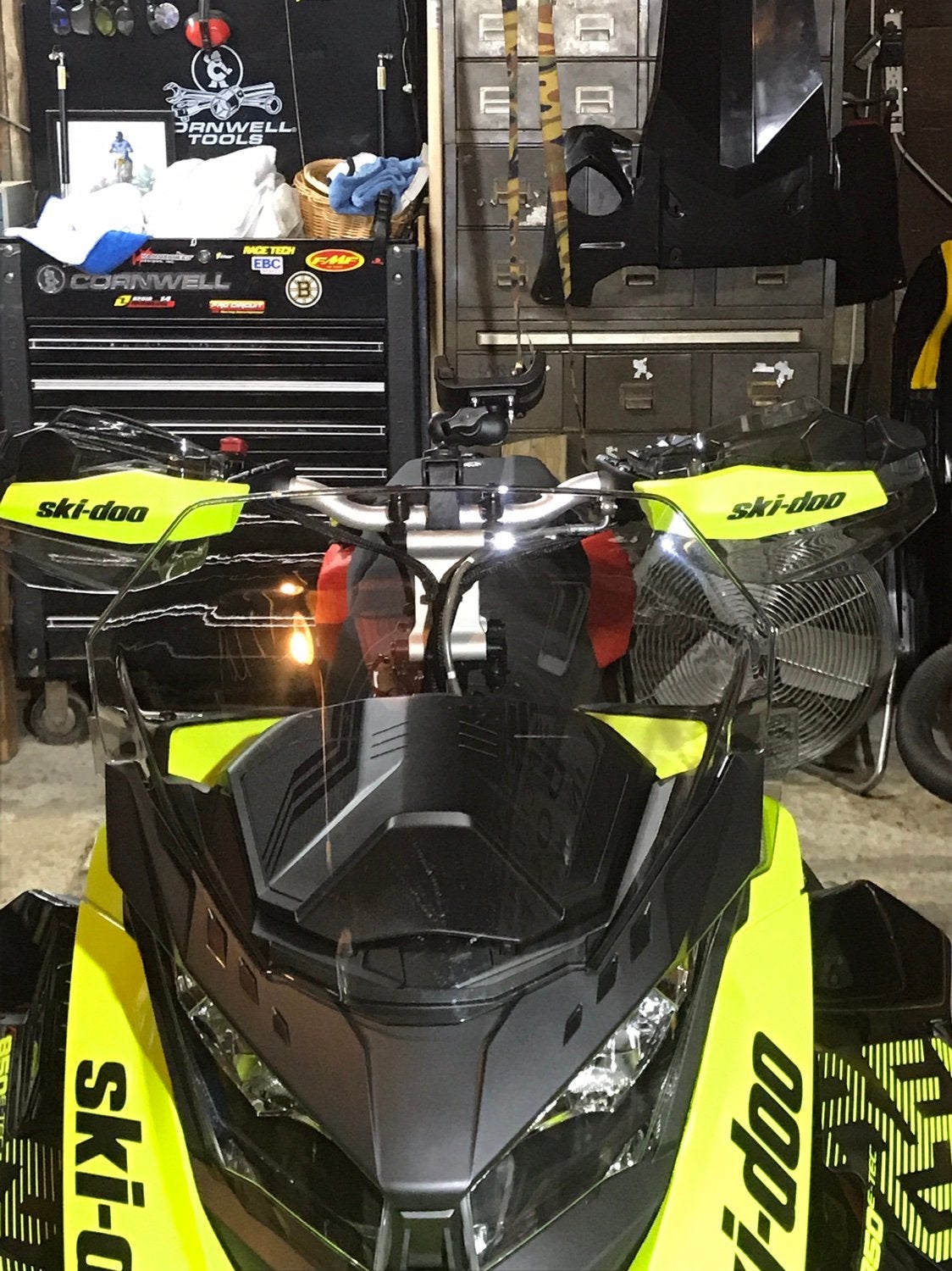 Pictures of the handguard mirrors SkiDoo Snowmobiles Forum