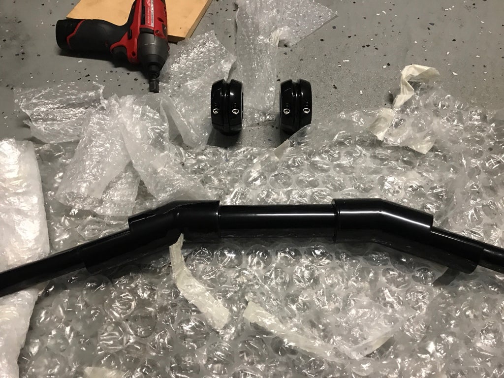 VROD Night Rod All Mighty drag bars with risers | Harley Davidson V-Rod ...