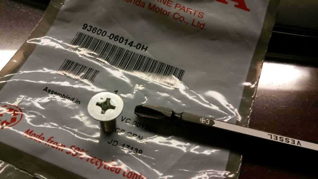 The infamous Honda rotor screw, drilling out? Drive Accord Honda Forums