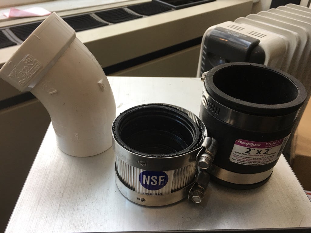 Transitioning from 2 no hub cast iron to pvc DIY Home Improvement Forum