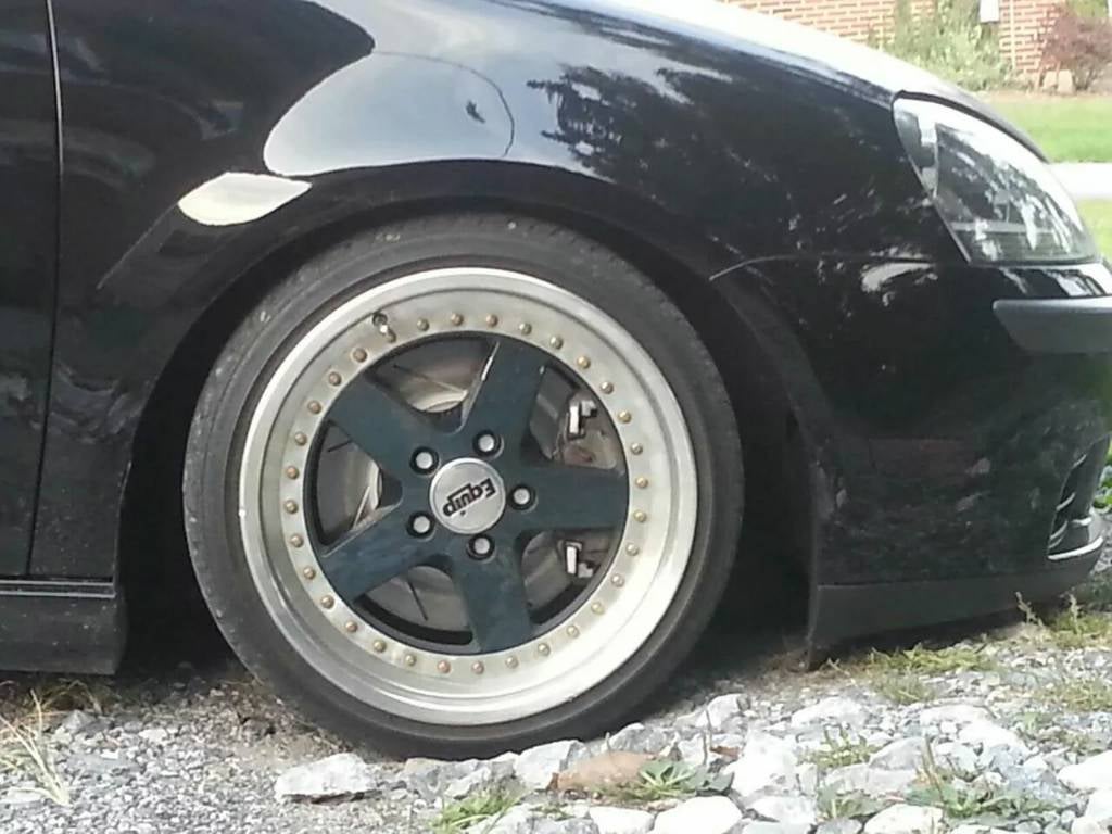 Mack 5 Rabbit FS: Rare 3-piece Work Equips, perfect Mk5 Rabbit/GTI offsets | VW ...