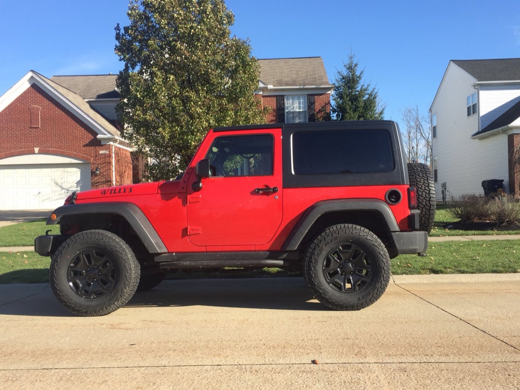 TF leveling kit before & after pics Page 2 Jeep Wrangler Forum