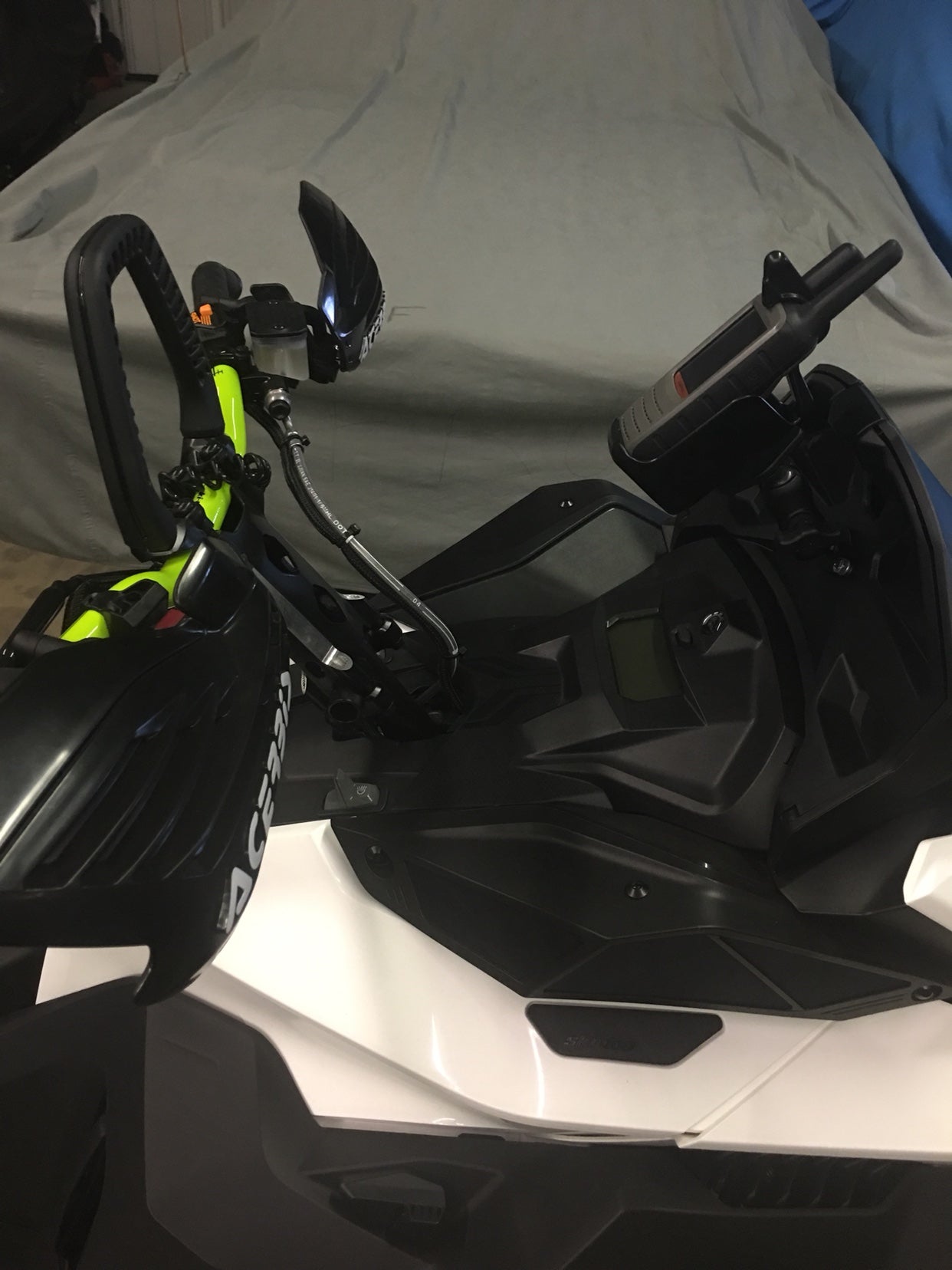 Glove box extension on Sunmit SkiDoo Snowmobiles Forum