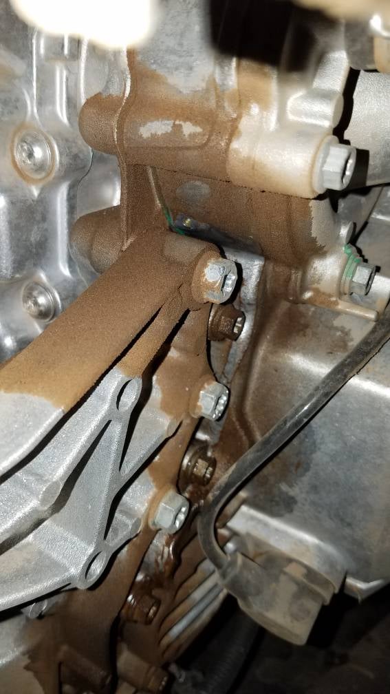 Water pump weep hole leaking CanAm Maverick Forum
