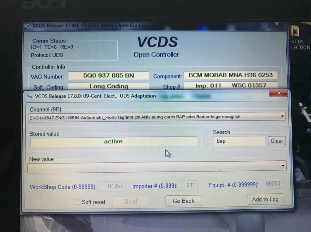 Vag Com VCDS modifications to MK7.5 Sportwagen. | VW Vortex ...