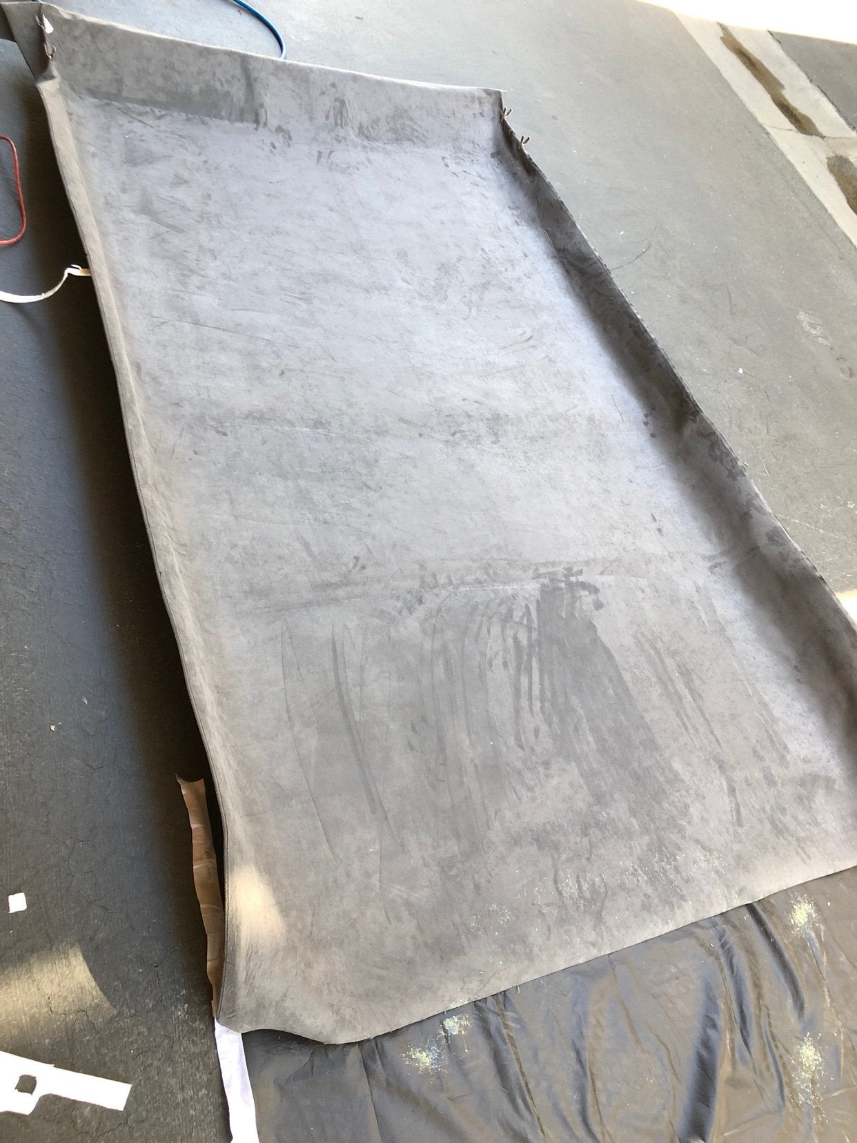 just finished gluing headliner MercedesBenz Forum