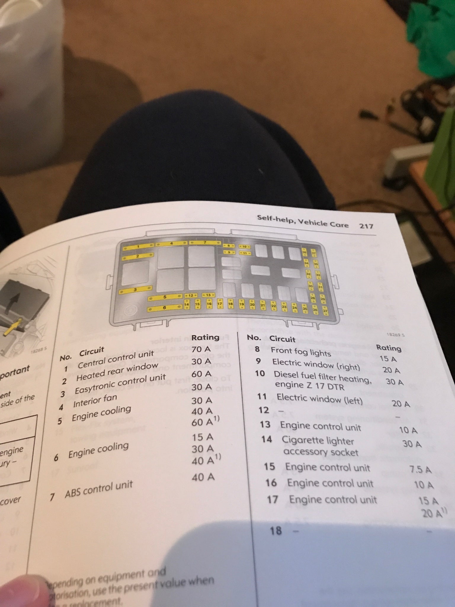 Interior boot light not working Vauxhall CorsaD Forum