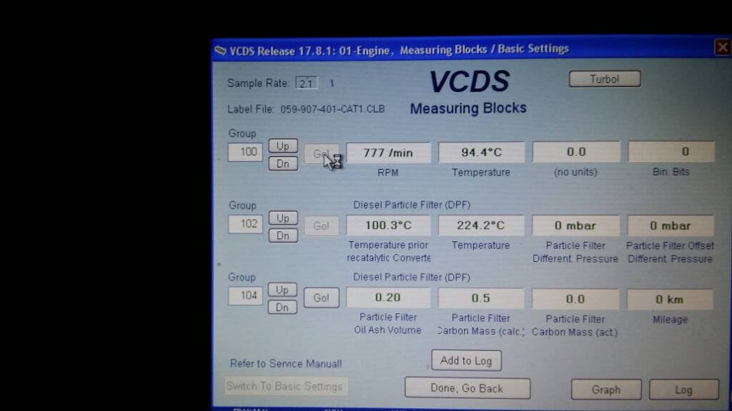 g450 Fault code P0471 Exhaust pressure sensor Club Touareg Forum