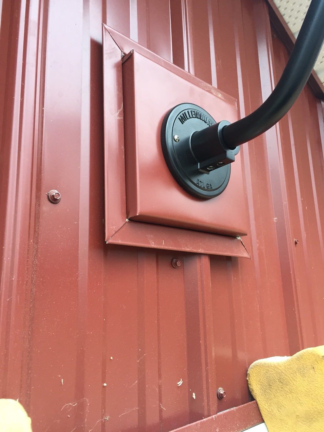 Mounting lights or corrugated metal siding. Green Tractor Talk