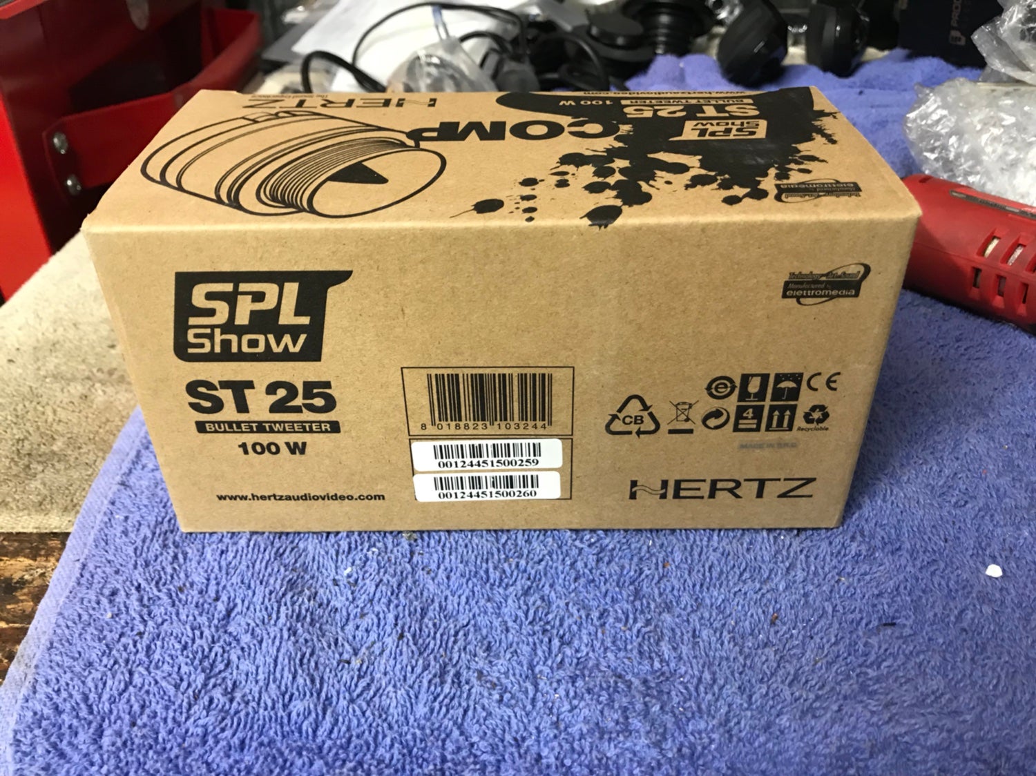 Hertz ST25’s Horn Tweeters Road Glide