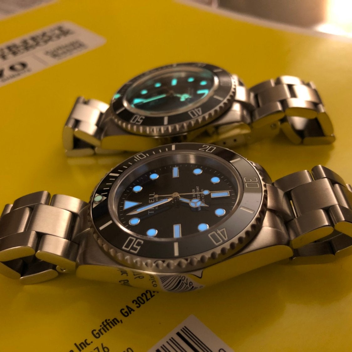 Tisell Marine Diver vs Tisell Vintage Submersible - an in-depth ...