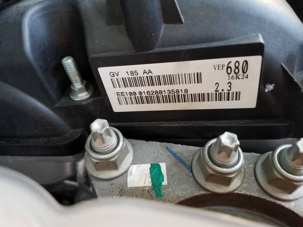 Focus RS Head Gasket how to check if you have a C gasket or not