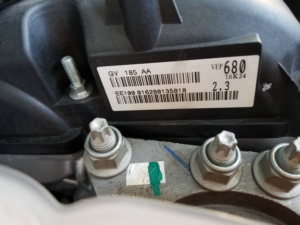 Focus RS Head Gasket how to check if you have a C gasket or not