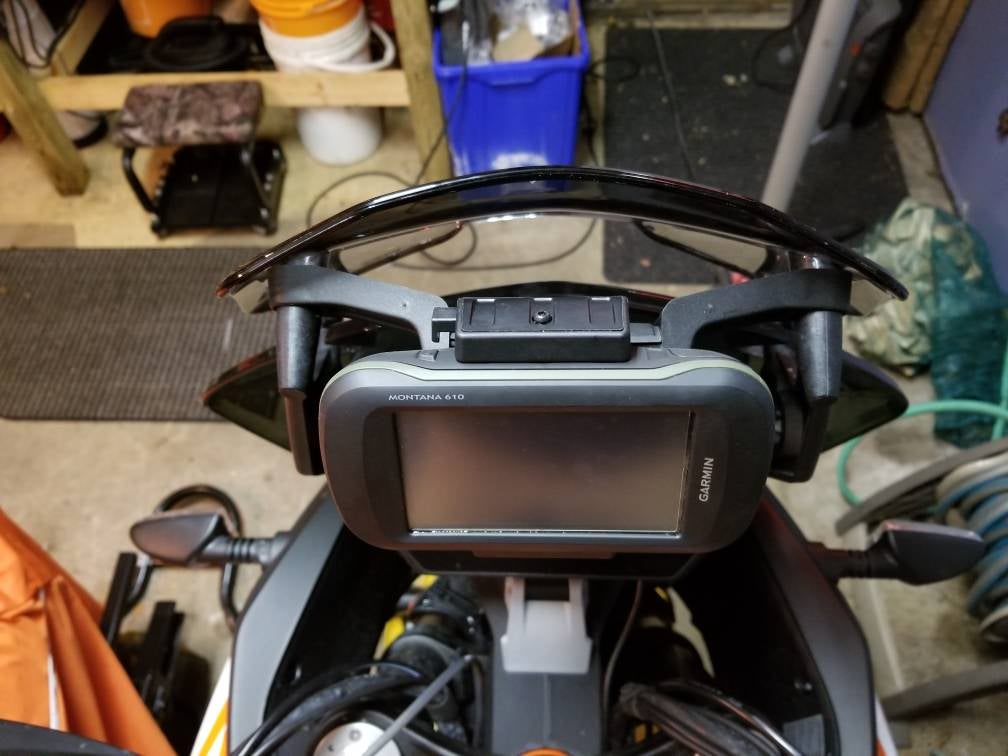 KTM Powerparts GPS mount for 17 1290 SAR Adventure Rider