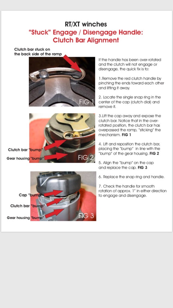 Winch won't go out of freespool CanAm ATV Forum