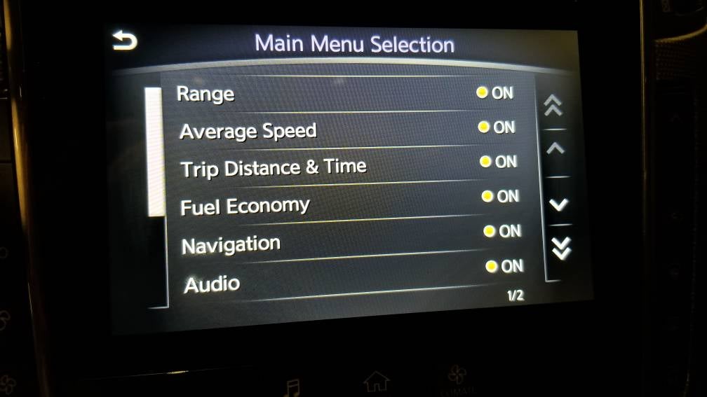 digital speedometer Infiniti Q50 Forum