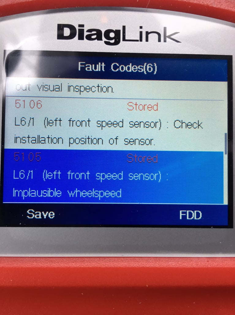 ABS and ESP Warning Light On MercedesBenz Forum