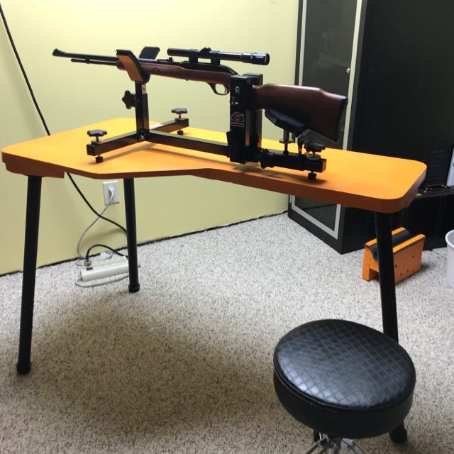 Homemade Rimfire Benchrest Adapter Rimfire Bench Rest? | Rimfire Central Firearm Forum