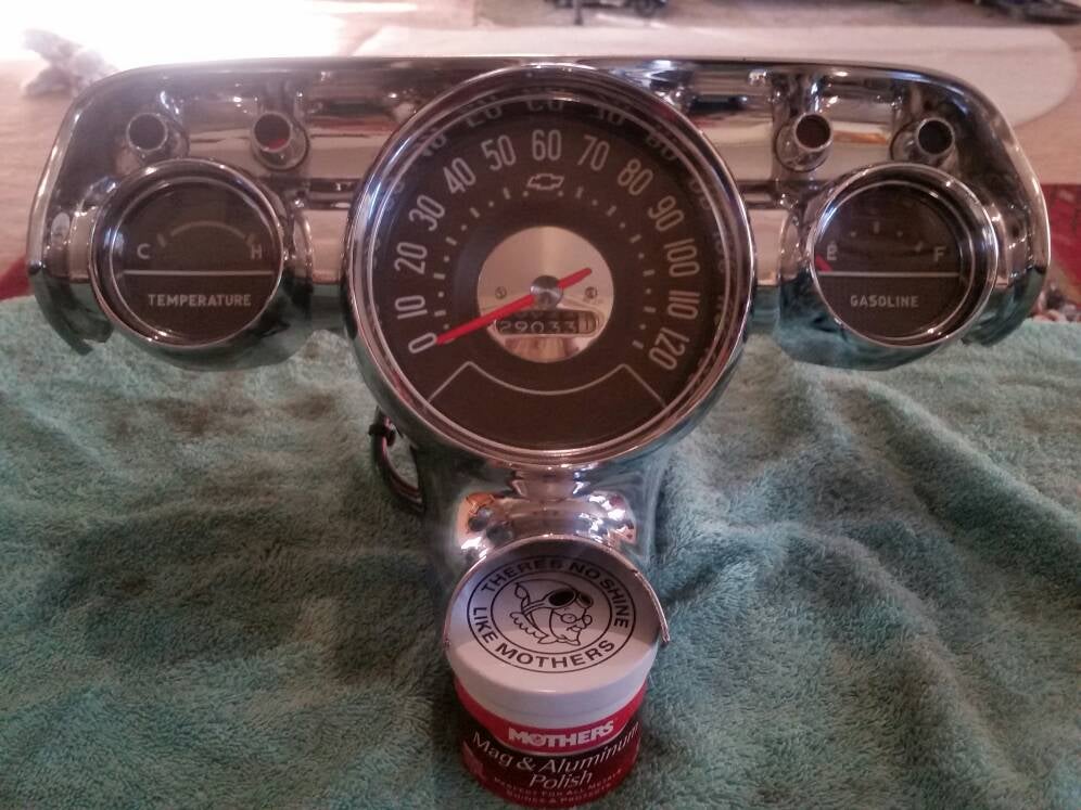 ** Speedometer making noise and bounces Chevy Tri Five Forum