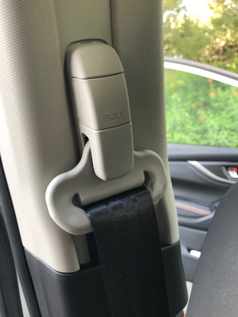 Model Years 2018 to 2023 I fixed my squeaky seat belt Subaru