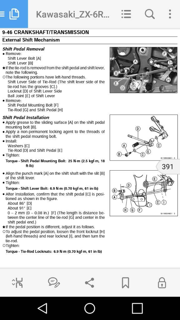 Install shifter lever | Kawasaki Ninja ZX-6R Forum