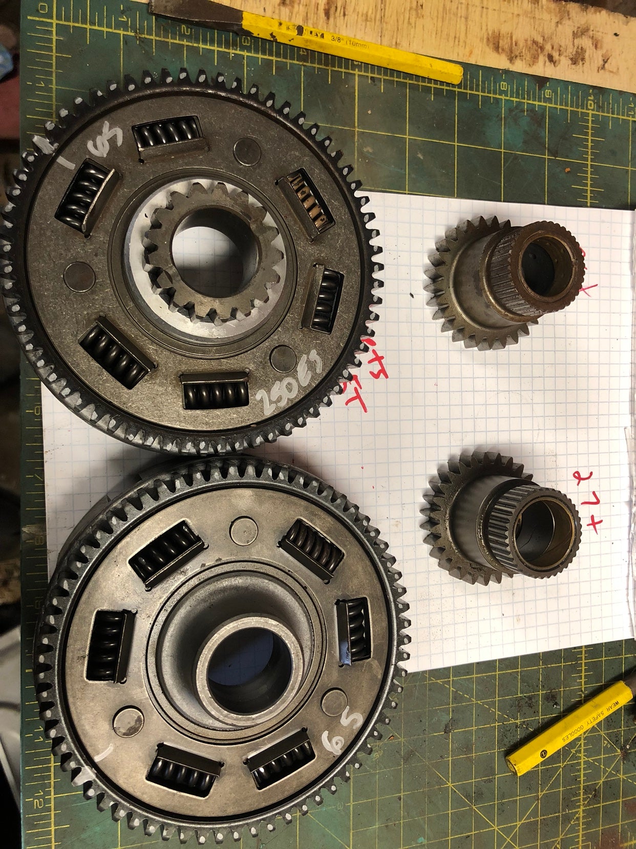 Gear reduction on 300 fourtrax.. Honda ATV Forum