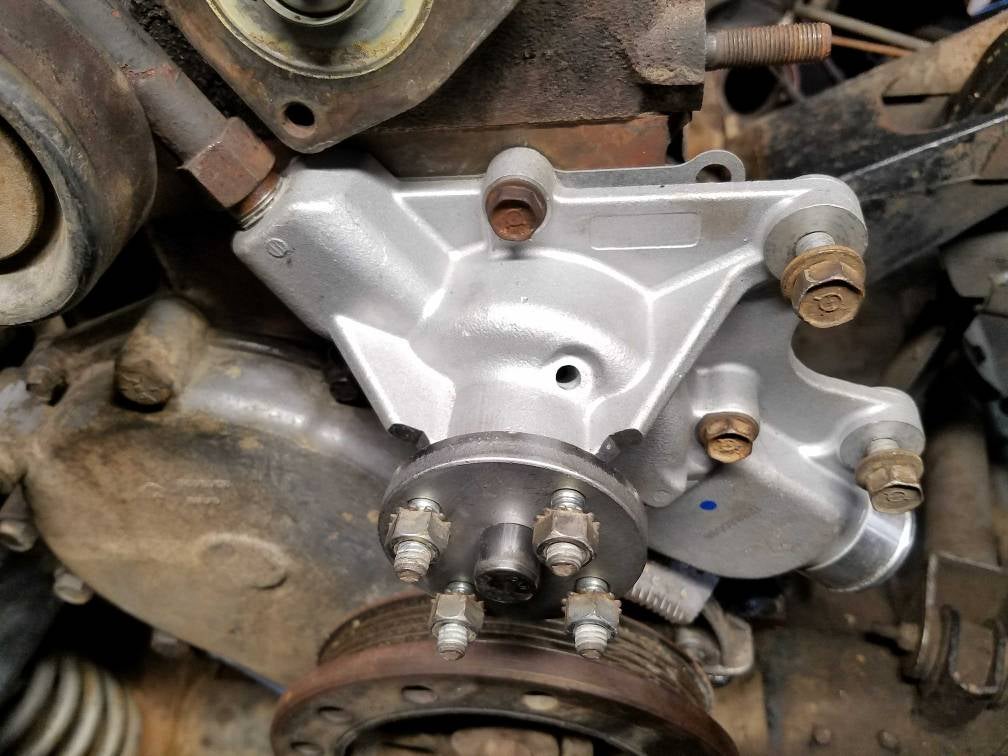 Mopar water pump weep hole on top Jeep Enthusiast Forums