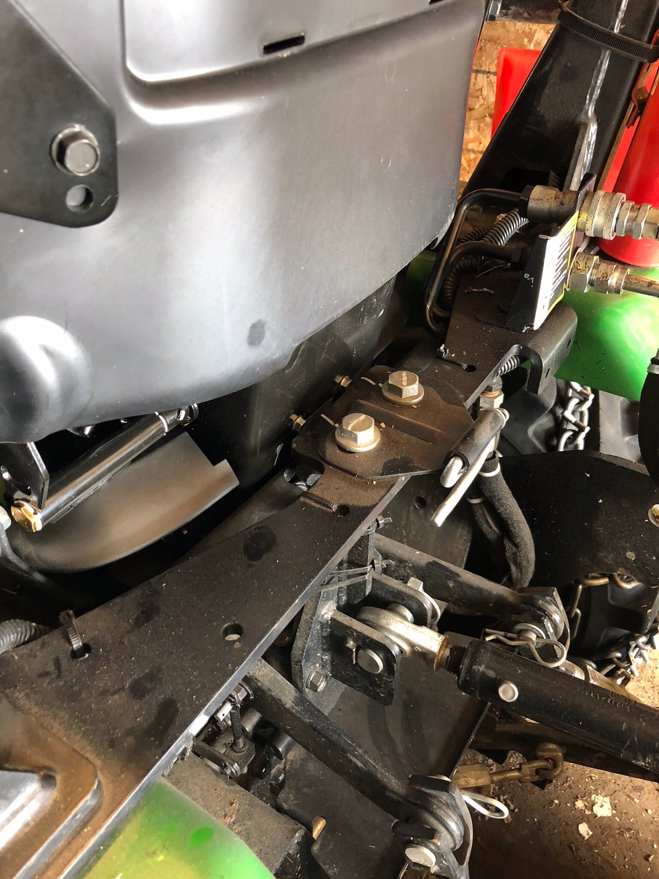 Installed Michigan suspension seat on 2025R Green Tractor Talk