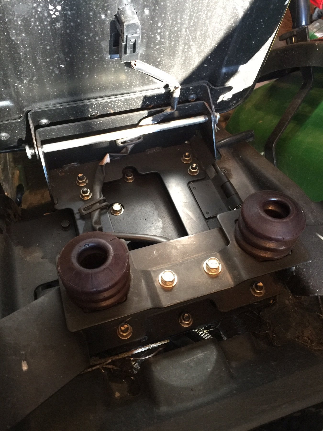 Installed Michigan suspension seat on 2025R Green Tractor Talk